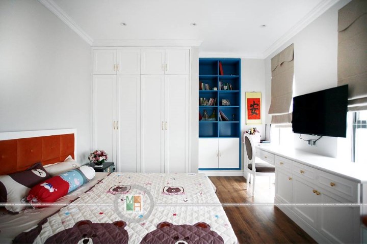 Thi công nội thất căn hộ cao cấp TSQ Mỗ Lao